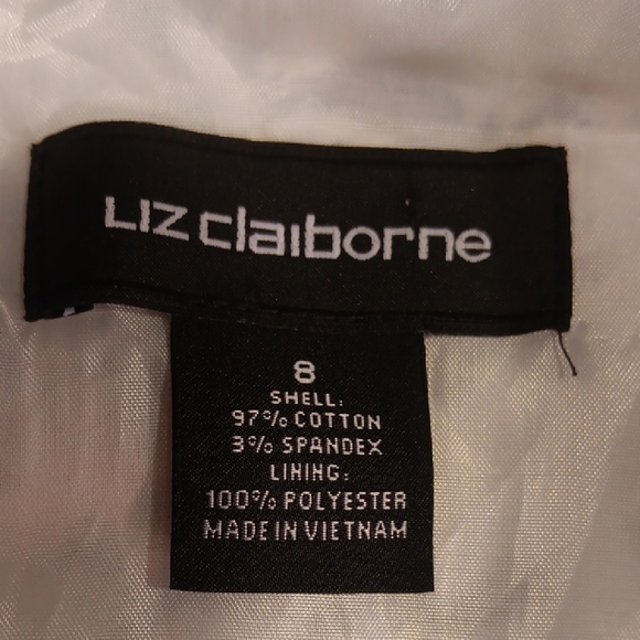 Liz Claiborne Floral Print Fit And Flare Cottagecore Dress - Pink and Black NWOT - Picture 7 of 14